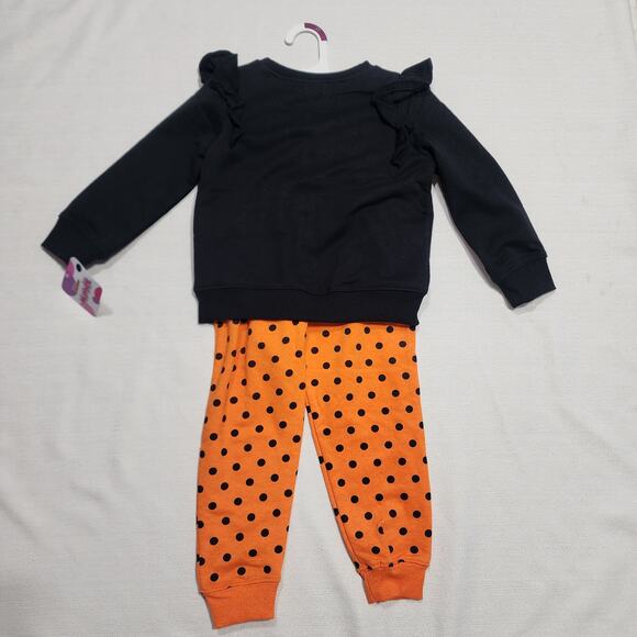 Minnie mouse Halloween pajama set toddler size 3T girl - Picture 8 of 9